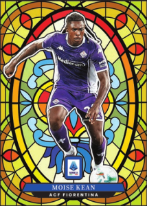 Moise Kean Stained Glass - 2025-26 Panini Select Serie A Soccer