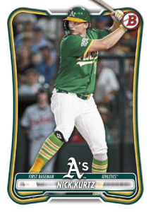 Nick Kurtz Base - 2026 Bowman Baseball