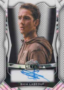 Shia Labeouf Autograph - 2026 Leaf Metal Pop Century