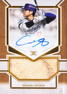 Shohei Ohtani Autograph Relic - 2025 Topps Definitive Baseball