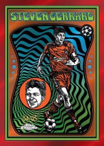 Steven Gerrard  - 2025-26 Topps Chrome UEFA Club Competitions Soccer